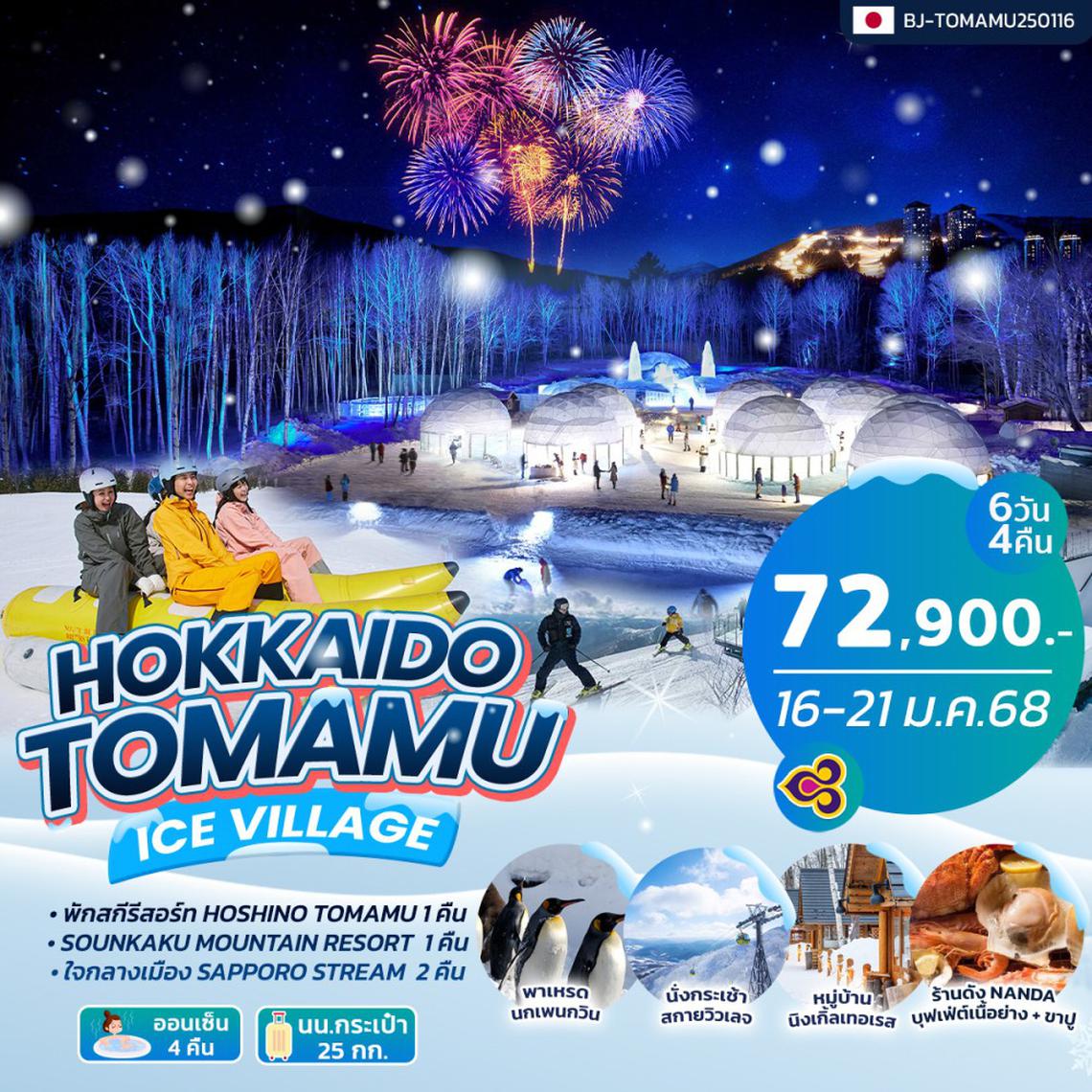 BJ-TOMAMU250116 HOKKAIDO TOMAMU ICE VILLAGE