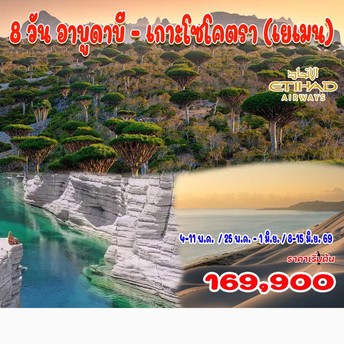 8 วัน 6 คืน อาบูดาบี - เกาะโซโคตรา (เยเมน)