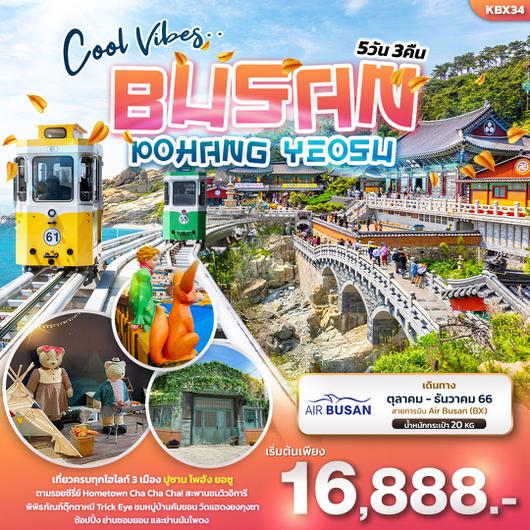 Cool Vibes BUSAN POHANG YEOSU 5D3N by BX