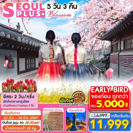 SEOUL PLUS BLOSSOM 5วัน 3คืน by JEJU AIR