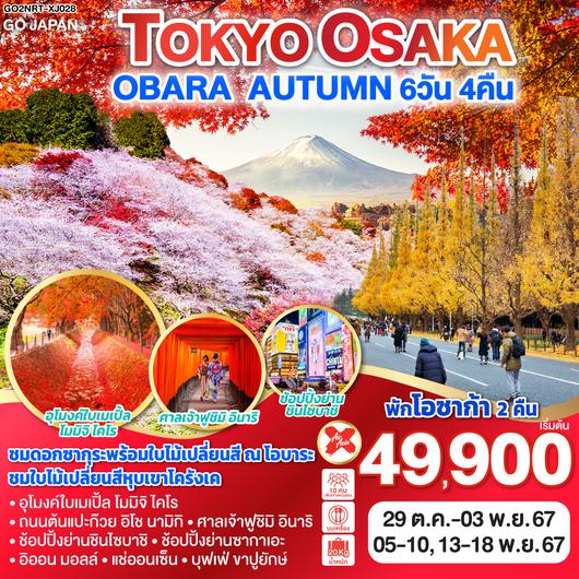 TOKYO OSAKA OBARA AUTUMN 6D 4N โดยสายการบินไทยแอร์เอเชีย เอ็กซ์ [XJ]