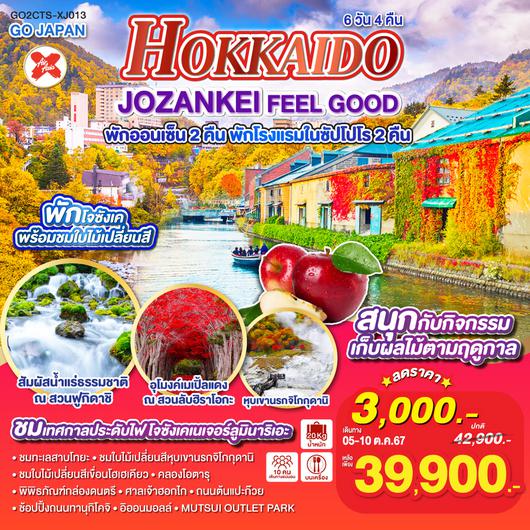 HOKKAIDO JOZANKEI FEEL GOOD 6D 4N โดยสายการบินแอร์เอเชีย เอ็กซ์ [XJ]