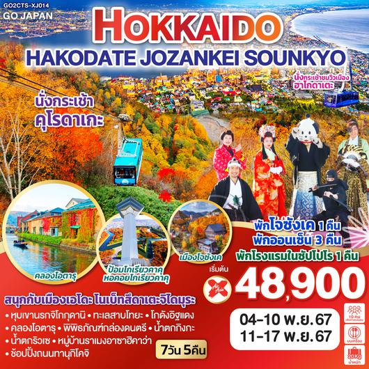 HOKKAIDO HAKODATE JOZANKEI SOUNKYO 7D 5N โดยสายการบินแอร์เอเชีย เอ็กซ์ [XJ]