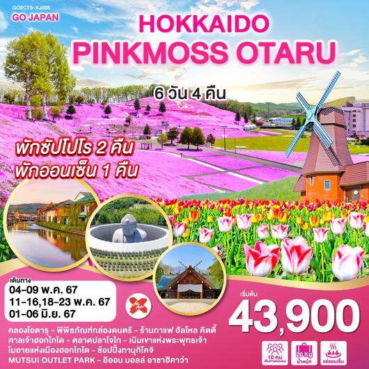 HOKKAIDO PINKMOSS OTARU 6D4N โดยสายการบินแอร์ เอเชีย เอ๊กซ์ [XJ]