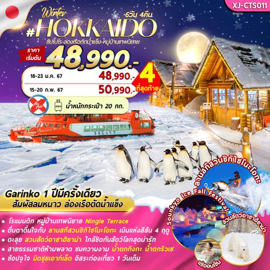 HOKKAIDO WINTER ICE BREAKER 6D4N