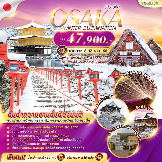 OSAKA WINTER ILLUMINATION 5D3N by TG