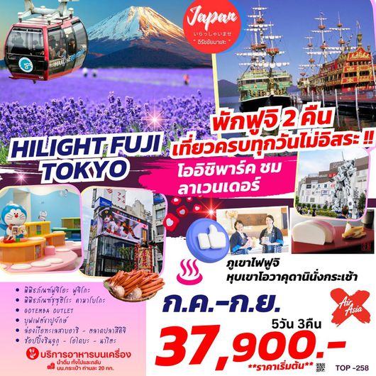TOP255 : HILIGHT FUJI TOKYO 5D3N BY XJ