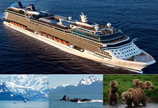11 วันล่องเรือสำราญอลาสก้า ปี 2020 CELEBRITY ECLIPSE