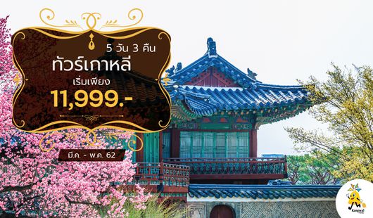 ทัวร์เกาหลี HKS-ZE53-A02 HAPPY KOREA SEORAKSAN SPRING & SUMMER 5D3N