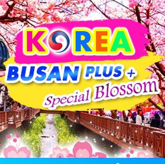 ทัวร์ปูซาน BUSAN PLUS + SPECIAL BLOSSOM 2018 4วัน 2คืน