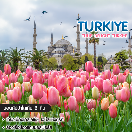 ทัวร์ตุรเคีย Tulip Delight Turkiye