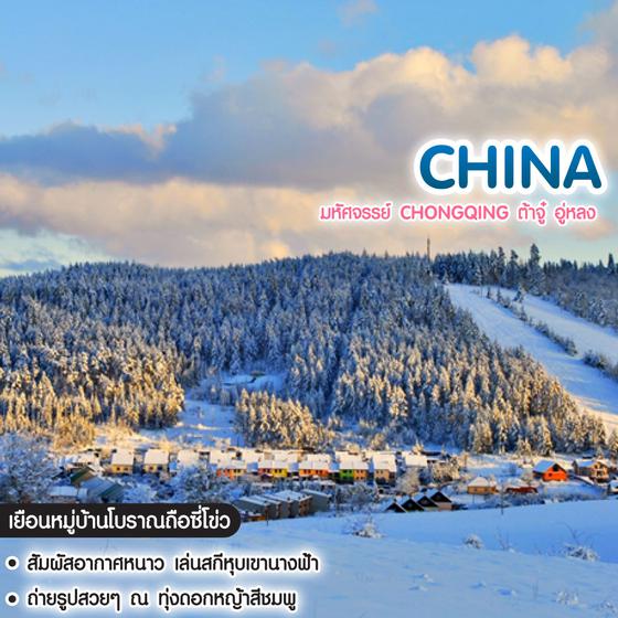 ทัวร์จีน มหัศจรรย์ Chongqing ต้าจู๋ อู่หลง