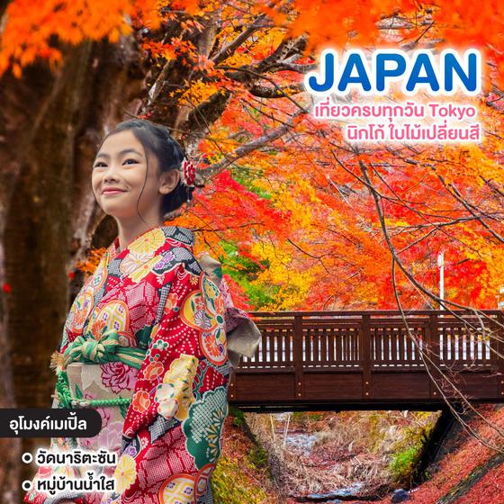 ทัวร์ญี่ปุ่น Tokyo เที่ยวครบทุกวัน นิ้กโก้ ใบไม้เปลี่ยนสี