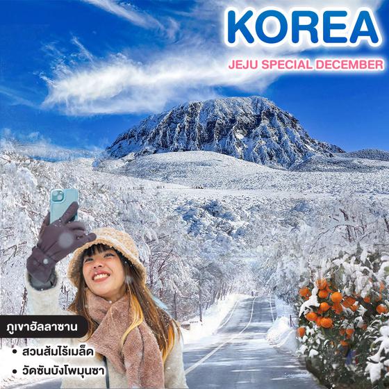 ทัวร์เกาหลี JEJU SPECIAL DECEMBER บินตรง 