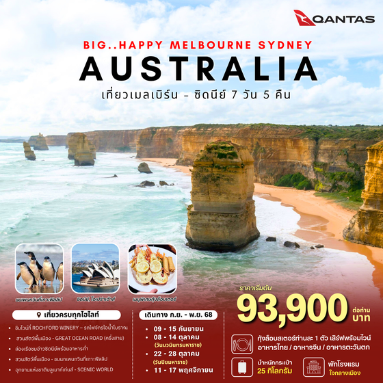 BW Happy Australia Melbourne Sydney