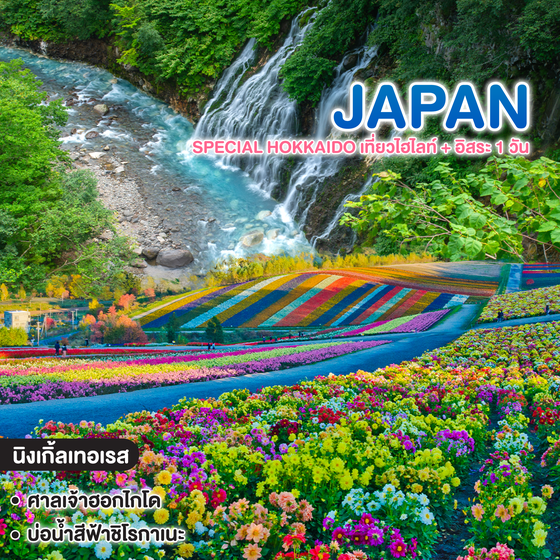 ทัวร์ญี่ปุ่น SPECIAL HOKKAIDO เที่ยวไฮไลท์ + อิสระ 1 วัน 