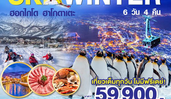 QQGO2CTS-TG031 HOKKAIDO HAKODATE SKI WINTER 6D 4N โดยสายการบินไทย [TG]