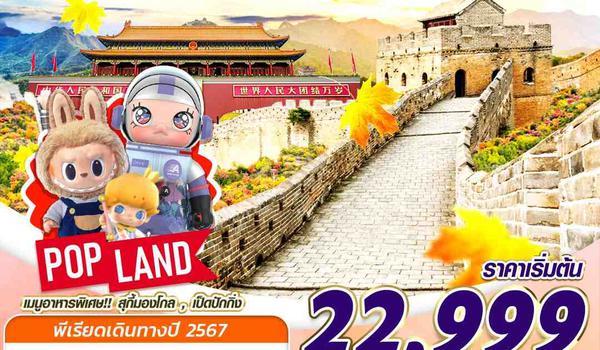 PKX02 VZ BKK BEIJING เหมาลำบินลงต้าซิง พิชิตรัก ART TOY 5D3N (AUG-DEC24)