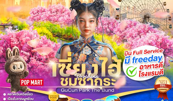 PCN54-HO  เซี่ยงไฮ้ เมืองโบราณหมู่บ้านผู้หยวน  FREE DAY 5D3N (ไม่ลงร้าน) BYHO (เดินทางเดือนกุมภาพันธ์-มิถุนายน 2025)