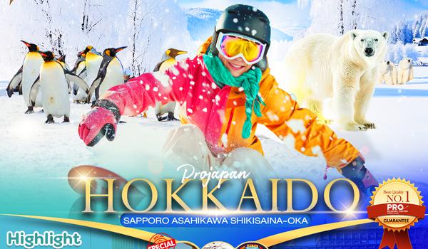 PJP10PRO-XJ HOKKAIDO SAPPORO ASAHIKAWA SHIKISAINA-OKA 6D4N