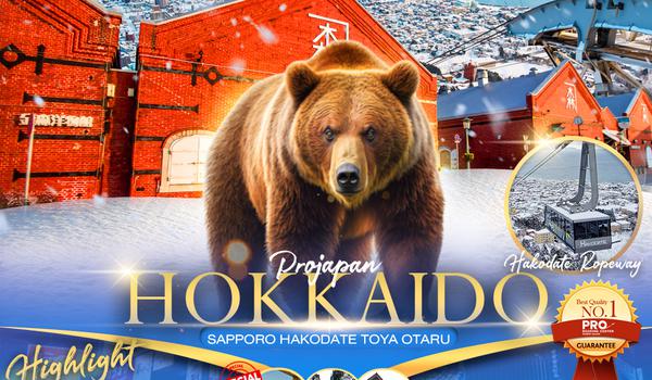 PJP11-XJ HOKKAIDO SAPPORO HAKODATE TOYA OTARU เที่ยวเต็ม ไม่มีฟรีเดย์ 6D4N