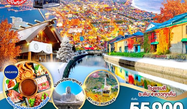 GO2CTS-TG076 HOKKAIDO HAKODATE TOYA AUTUMN IN WINTER 6D 4N โดยสายการบินไทย [TG]