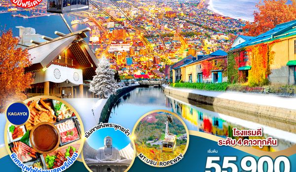 GO2CTS-TG076 HOKKAIDO HAKODATE TOYA AUTUMN IN WINTER 6D 4N โดยสายการบินไทย [TG]