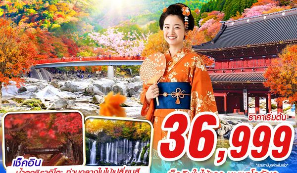 NGO05 XJ DMK NAGOYA-TOKYO AUTUMN ใบไม้แดงใกล้ฉัน (เที่ยวเต็ม) XJ638-603 NOV-DEC 5D3N
