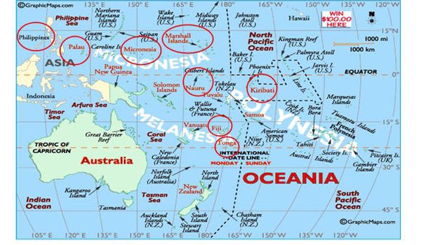 18 วัน เปิดทริป หมู่เกาะแปซิฟิก ไมโครนีเซีย เมลานีเชีย โพลินีเชีย