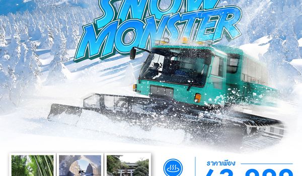 ทัวร์ WINTER SWEET WITH SNOW MONSTER 7 วัน 4 คืน (TG)