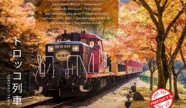 ทัวร์ UNSEEN KOYO OSAKA FREEDAY 6 วัน 4 คืน (TG) 