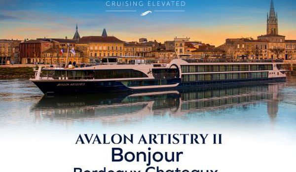 (USD)ล่องเรือแม่น้ำหรู Avalon เปิดประตูสู่ประสบการณ์กินดื่มและวัฒนธรรมเหนือระดับที่บอร์โด