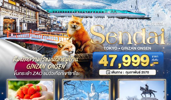 BT-NRT-W05_XJ มหัศจรรย์…SENDAI GINZAN ONSEN TOKYO