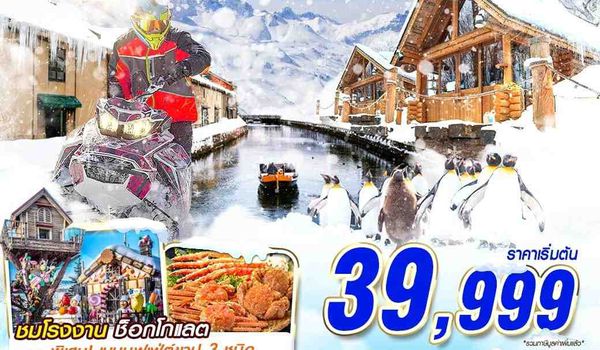 CTS35 XJ DMK HOKKAIDO WINTER ฟินความหนาว (FREEDAY)(DEC-MAR) 6D4N