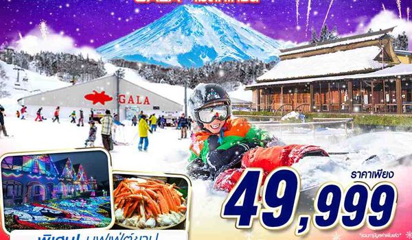 NYNRT54 DMK XJ TOKYO GALA ไม่ตกเทรน (บินดึก กลับสาย) FREEDAY ปีใหม่ 6D4N