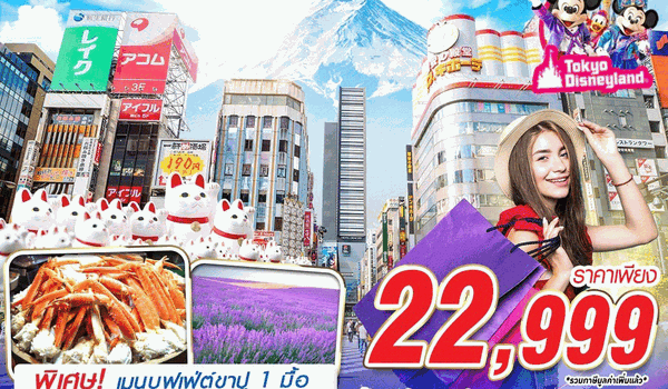 NRT90 VZ BKK TOKYO โปรนี้ พี่ขอช้อป!! (FREEDAY) VZ830-831 MAY-SEP 5D3N