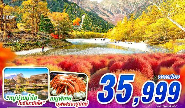 NRT01 XJ TOKYO AUTUMN KAMIKOJI (เที่ยวเต็ม) XJ602-603 OCT 5D3N