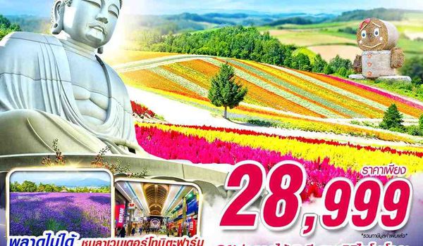 CTS69 XJ DMK HOKKAIDO โปรนี้ที่ถูกใจ (FREEDAY) JUL 5D3N