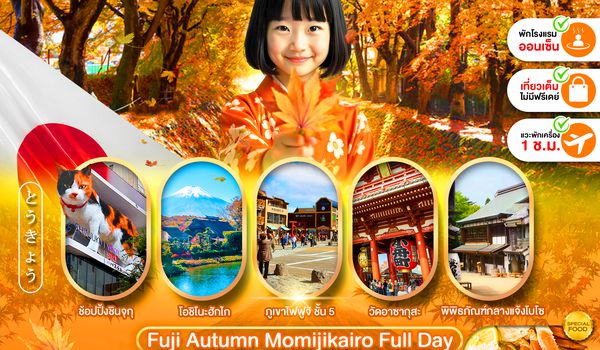 PJPNRT22-SL PRO TOKYO FUJI AUTUMN MOMIJIKAIRO FULL DAY 5D3N