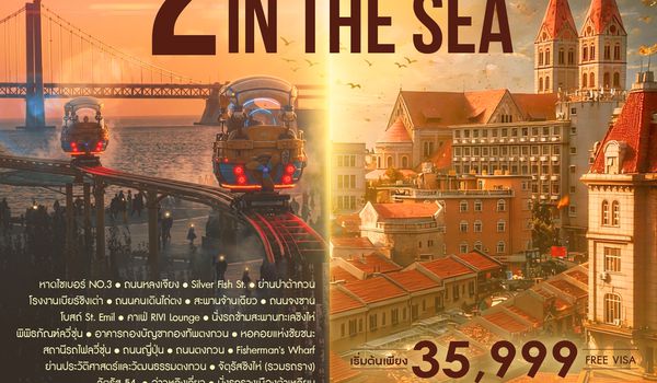 SHCZTAODLC1 - ทัวร์คุณธรรม 2 VIBE IN THE SEA ชิงเต่า ต้าเหลียน 6 วัน 5 คืน (CZ)