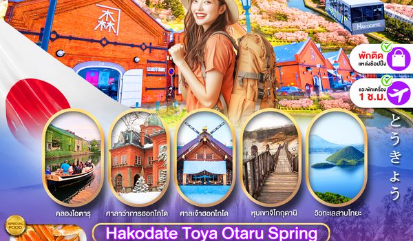 PJPCTS17-VZ PRO HOKKAIDO HAKODATE TOYA OTARU SPRING 6D4N