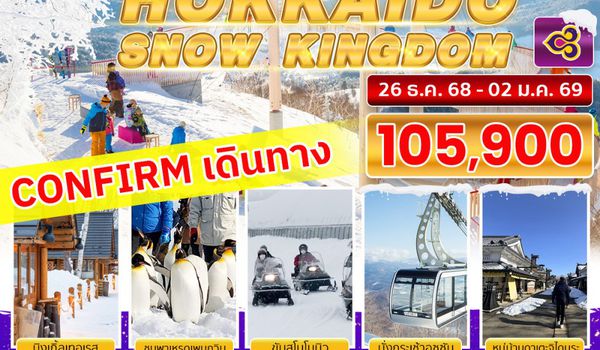 BJ-HOK251226 HOKKAIDO SNOW KINGDOM