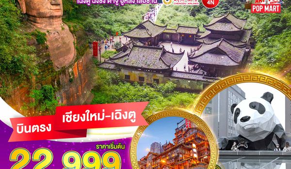 BT-CNXTFU28_EU มหัศจรรย์...เฉิงตู ฉงชิ่ง ต้าจู๋ อู่หลง เล่อซาน