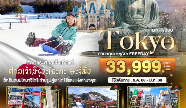 BT-NRT_W03_XJ มหัศจรรย์...TOKYO คามาคุระ ฟูจิ FREEDAY