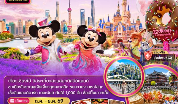 ZGPVG-2639HO จีน เซี่ยงไฮ้ ดิสนีย์แลนด์ (ฟรีเดย์)