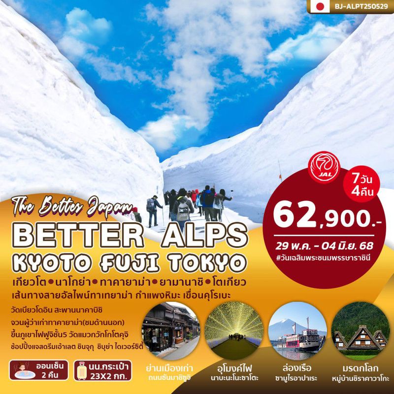 BETTER ALPS KYOTO FUJI TOKYO